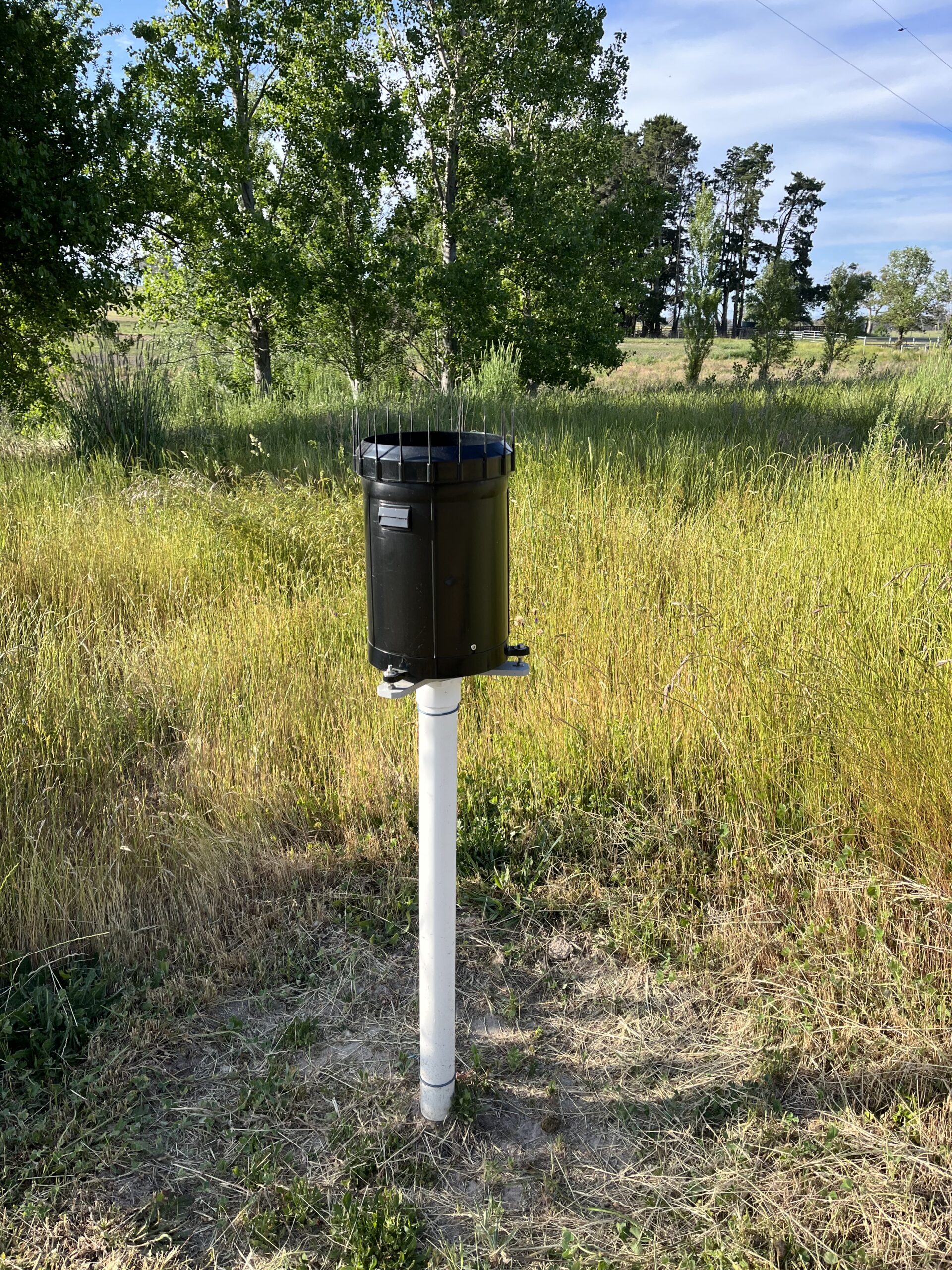 farmit in action rain gauge